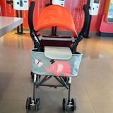 小芽仔（YOUNG SHOOTS）婴儿车挂包收纳袋多功能通用大容量置物袋儿童遛娃神器手推车挂包 粉象【适用推车】