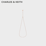 CHARLES&KEITH可调节12生肖DIY定制项链生日礼物CK5-22120315 Rose Gold玫瑰金色