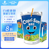 果倍爽（Capri-Sun）饮料迪拜原装进口儿童果汁不添加阿斯巴甜 白葡萄 200ml*10整箱