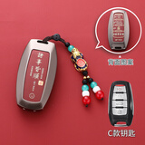 速现长城哈弗h6钥匙套哈佛m6二代h2大狗f7汽车plus赤兔h9酷狗h7扣 C款诸事皆顺【双面款】+招财貔貅 无规格