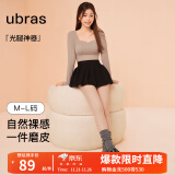 ubras【虞书欣同款】光腿神器双层连裤袜子打底裤袜丝袜女粉底液 【10~15℃-连脚款】-自然偏白 1条 M