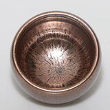 建缘天成 建盏茶杯名家百花盏手握禅定陶瓷杯子主人杯单杯茶盏 金百花手握杯（礼盒装）