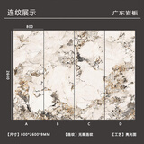 定制岩板背景墙 800*2600岩板大板 客厅电视背景墙现代简约装饰画 散花潘多拉