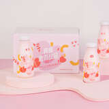 好源0脂酸奶饮品200ml*12瓶整箱装常温牛奶乳饮料常温脱脂学生早餐奶 黄桃味 200ml*12瓶装