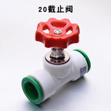 天一金牛（TIANYIJINNIU）ppr pvc pe水管快速接头免热熔直插式20四分管配件 20截止阀