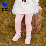 迷你巴拉（minibala）迷你巴拉女童裤子舒适高弹冬新品【高弹打底裤】