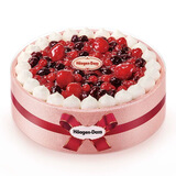 哈根达斯（咨询客服同城快至 1 小时可到）本地门店冰淇淋生日蛋糕当天送 夏洛特 2-4人【小款12厘米直径】620g