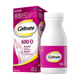 钙尔奇碳酸钙D3片100片OTC成人钙孕妇哺乳补钙含维生素d3补充剂老年钙手足抽筋预防骨质疏松