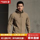 龙牙三代B4级龙牙战虎突击风衣春秋休闲户外通勤百搭外套城市轻户 鳄色 XL 185/104A（165-185斤）