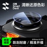 闪魔【全屏】适用华为mate80promax镜头膜全覆盖 防摔抗指纹后摄像头保护贴膜