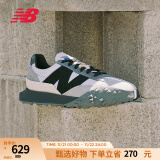 NEW BALANCE NB 官方【IU同款】休闲鞋男鞋女鞋轻便舒适XC72系列情侣运动鞋 灰色/黑色 UXC72AA1 37.5 (脚长23cm)