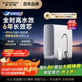 史密斯（A.O.SMITH）佳尼特蓝鲸净水机家用净水器厨房专用台下用直饮机一体机厨下京东自营实测1200GCR2500AE1国家补贴