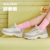 斯凯奇（Skechers）卷毛熊女鞋春厚底老爹鞋熊猫鞋防滑休闲运动鞋150240