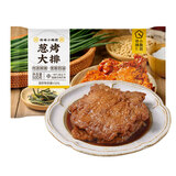 珍味小梅园葱烤大排1斤 葱香浓郁年夜放家宴菜肴快手菜