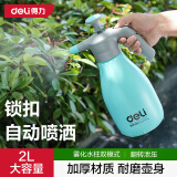 得力（deli）浇花家用气压式喷壶高压喷雾器喷水壶防疫酒精杀菌2L  DL581020