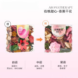 景秀姜山车载干花香包TheGreenParty香薰摆件香料花瓣装饰车酒店室内卧室 红色(新老包装随机发货) 干花包