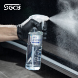 SGCB新格高浓缩中性洗车液水蜡白车专用强力去污蜡水高泡沫清洗剂 柏油 500ml 1瓶