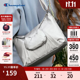 Champion冠军新款单肩包女休闲斜挎包潮流通勤甜美子母包 银色 均码