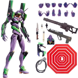 新世纪合金EVA初号机十三号机福音战士超可动手办山口式模型玩具 【升级版】080初号机+支架