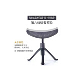办公室老板椅可躺办公椅大班椅舒适久坐电脑椅家用转椅高档座椅 灰色脚踏