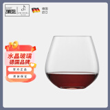 肖特圣维莎（SCHOTT ZWIESEL）德国进口玻璃杯子水晶威士忌杯耐热水杯泡茶杯酸奶牛奶果汁饮料杯 维娜平底酒杯 590ml 1只