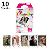 拍立得现货相纸适用mini7+/7s/8/9/11/12/25/90/40通用相纸 mini糖果相纸10张一盒