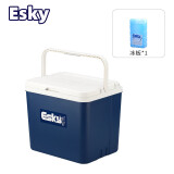 爱斯基（ESKY）10L大容量户外保温箱冷藏箱包便携式车载保温箱外卖快餐箱附1冰板