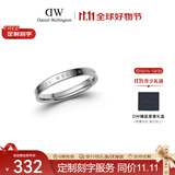 丹尼尔惠灵顿（DanielWellington）dw戒指银色戒指饰品百搭男女戒指生日礼物女DW00400032