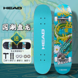 海德（HEAD）滑板儿童专业双翘板成人初学者滑板车青少年刷街代步H21SK15盘龙