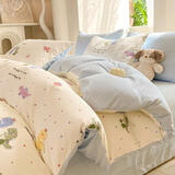 浪莎（LangSha）新疆全棉被套单人150x200被罩单件100%纯棉宿舍双人200x230cm套件 恐龙分队【100%全棉 亲肤裸睡】 【全棉被套单件】 180cm*220cm