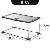 Reptile StructureBT玻璃饲养缸爬虫角蛙饲养箱乌蜥蜴蛇守宫宠爬箱宠物鬃狮龟箱刺猬 BT09