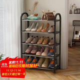 安尔雅鞋架门口多层简易鞋柜客厅宿舍出租房收纳架子 五层42cm