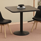 凡社餐桌小圆桌小方桌子洽谈桌 阳台吧台奶茶咖啡营业厅公寓休闲桌椅