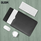 BUBM笔记本电脑内胆包适用苹果macbook pro13.3英寸保护套微软surface por7保护套 黑色