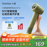 小适（showsee）高速家用电吹风机筒 6亿级负离子恒温速干不伤发小巧轻薄出差便携国家补贴送女友礼物A15-G抹茶绿