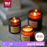 无印良品（MUJI）香味蜡烛 香薰蜡烛浪漫香氛表白蜡烛杯蜡生日礼物女 秋梨香味 85g