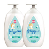 强生牛奶温和润肤露帮助宝宝远离干燥呵护肌肤男女士保湿滋润身体乳液 500g×2瓶