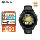 佳明（GARMIN）Forerunner265S户外运动智能手表心率血氧铁三滑雪多频多星极夜黑