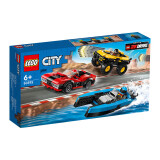 乐高（LEGO）积木拼装城市系列60395 百变改装赛车6岁+男孩儿童玩具儿童节礼物