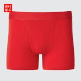 优衣库男装针织短裤/普通腰男士内裤25秋冬新款479495 479495/16红色 L