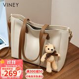 viney牛皮包包女包大容量托特包轻奢斜挎单肩包生日礼物品牌送女友老婆