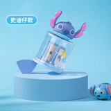 迪士尼（Disney）小学生铅笔双孔削笔刀/卷笔刀/转笔刀 儿童便携削笔刀 史迪奇A73107-W1X