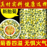 桐乡胎菊王菊花茶胎菊王桐乡正宗杭白菊花茶大菊花茶贡菊头茬新货 罐装胎菊50克