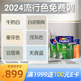 多乐士（Dulux）乳胶漆致悦竹炭抗甲醛无添加全效油漆涂料A740套装15L厂送定制品