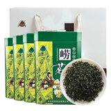 崂茗崂山绿茶2026新茶叶浓香型茶叶500g正宗山东青岛特产豆香罐装日照 125g*4罐 （买送手提袋，买2斤送红茶）