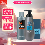 娇妍（JOLLy）男士私处护理液男士洗液(300ml+220ml)+24片私处卫生湿巾 抑菌