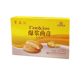 聚春园官方爆浆曲奇流心软心饼干多口味办公休闲零食小吃午后茶点心 榴莲口味180/一盒 180g盒装