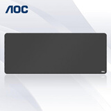 AOC全属性系列电竞游戏长款鼠标垫超大号1000*400*3mm加厚锁边办公键盘电脑书桌垫M351/93深灰