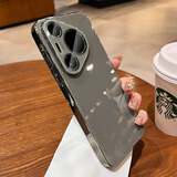 巴蒂尼 钢化玻璃适用华为Pura70Pro手机壳2024新款p70带镜头膜防摔mate60男女情侣外壳pro+奢华高级感 【钛灰色】钢化玻璃背壳*自带镜头膜 华为Pura 70 Pro