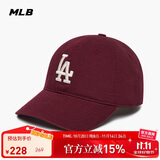 MLB棒球帽子秋夏男女鸭舌帽男女户外休闲软顶情侣3ACP6601N-07RDS